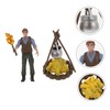 Kisangel Sets People Figurines for Camping Static Camping Scene Models