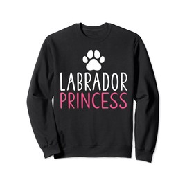 Lab Retriever Labrador Princess Sweatshirt