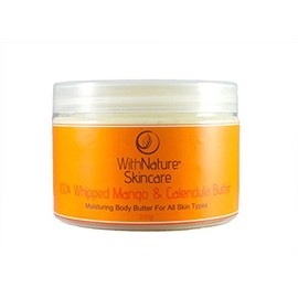 WithNature Skincare 100% Organic Whipped Mango & Calendula Body Butter 200g