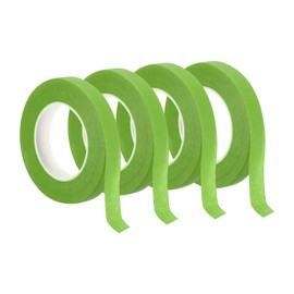 PATIKIL 30 Yard Floral Tapes, 4 Roll Florist Tape Crepe Paper Flowers Bouquets Tapes Waterproof for Flower Stem Wrapping, Autumn Colors (27 Meters)