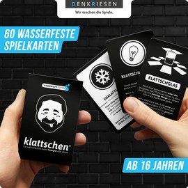 Denkriesen – klattschen® Tippsy – Drinking Game – The Iconic Drinking Game – Party Game – Card Game – Perfect for Stag Party