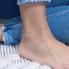 Rotnso Anklets for Women 14K Real Gold Plated Evil Eye