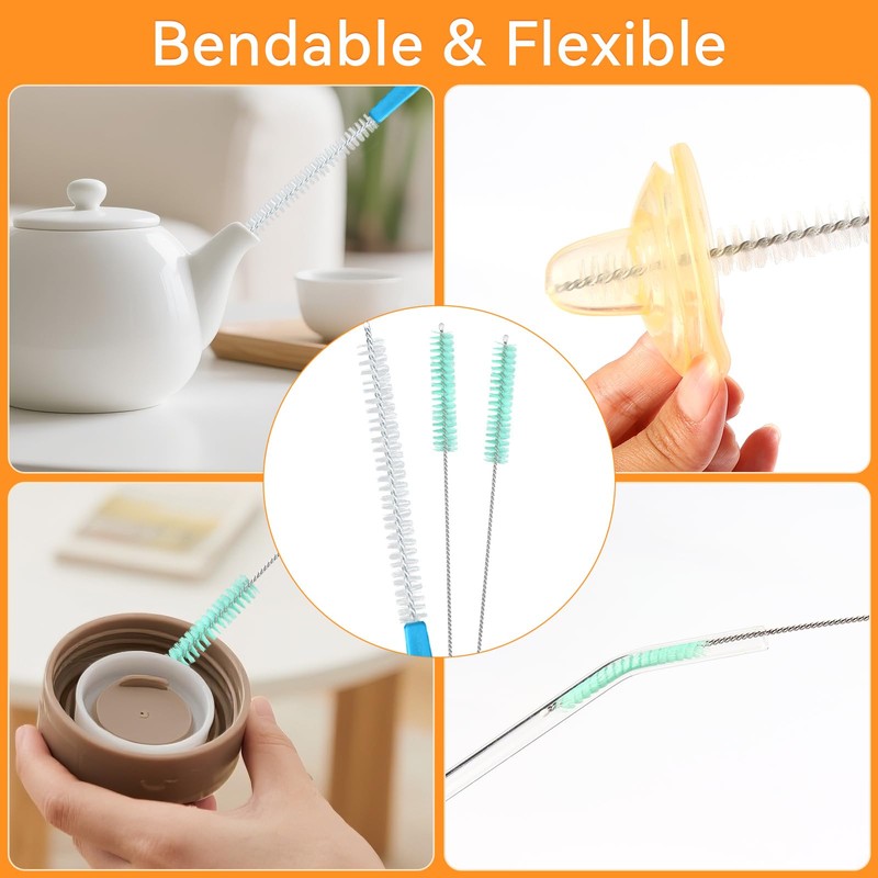 Ice Machine Cleaner Brush Sets,10 Pcs Ice Maker Cleaner Tools