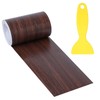 4" X33' Size Realistic Wood Grain Repair Tape, Self Adhesive