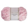 Utopia Crafts Pom Pom Soft Yarn 200g (Baby Pink)