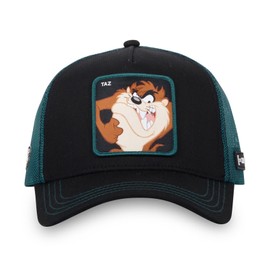 Capslab Taz Looney Tunes Black Trucker Cap, Trucker-Taz-Black-#33899