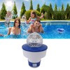 8 Inch Pools Chemical Dispenser 11cm Lighted Floating Pool Chlorine