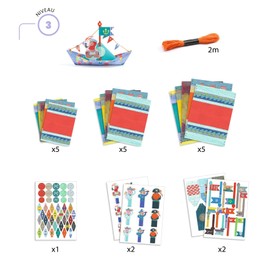 Djeco – Painting Origami Floating Boats