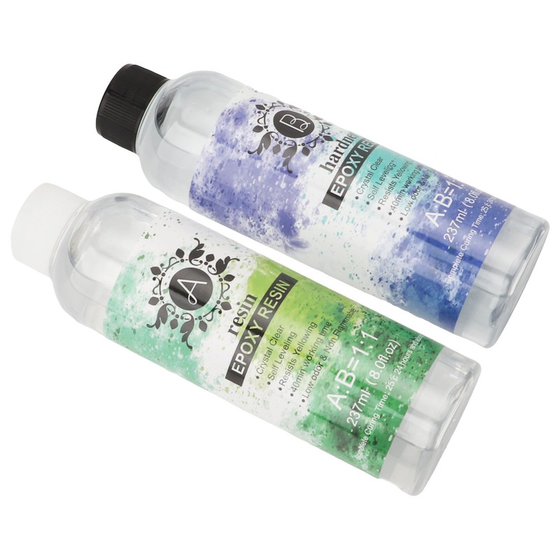 Epoxy Resin Glue Transparent UV Resistant Safe Low Odor DIY