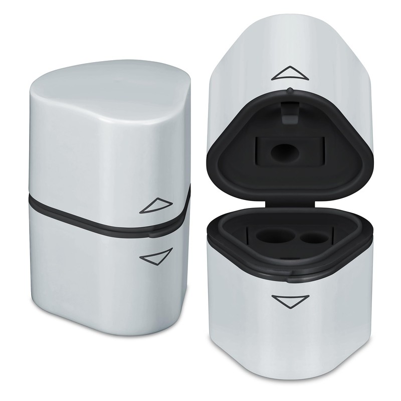 Pencil Sharpeners with Container – Perfect for Kids, Students, Artists