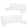 2Pcs Wall Shelf Skateboard Hanger Display Storage Rack Snowboard Organizer