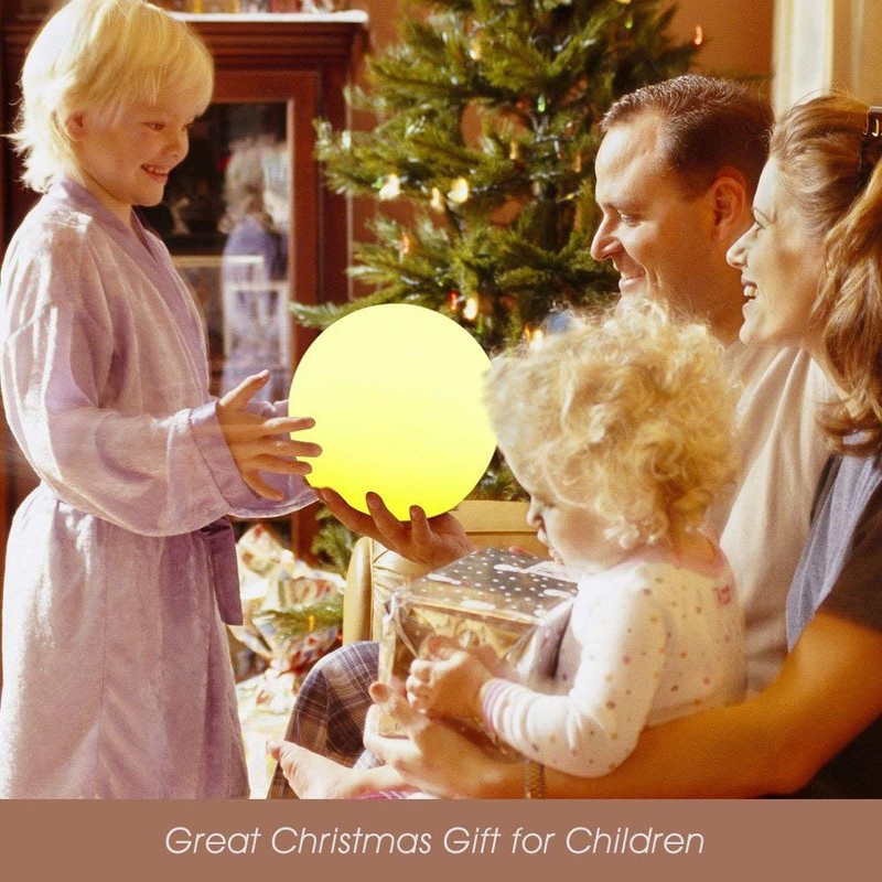 MR.GO 15 cm Light Ball LED Ball Lamp, Charger Bedside