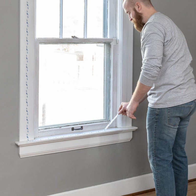 Duck Brand Indoor 5-Window Shrink Film Insulator Kit, 62-Inch x