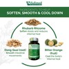 VIFADIMED Rhubarb - Herbal Support for Constipation Ease, Stool softeners,