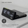 Braun Digital Alarm Clock with VA LCD Display, 10W Qi