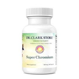 Dr Clark Store Super Chromium, 500 mcg 100 Capsules