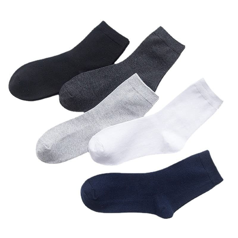 Men's Dress Socks Classic Business Casual Solid Premium Socks