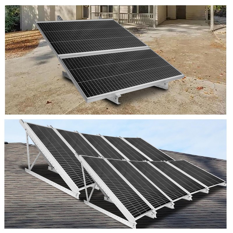 45in Adjustable Solar Panel Mount Brackets for 100-400 Watt Solar