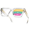 VISOONE Progressive Multifocal Anti-Fog Reading Glasses with Anti-Blue Light and