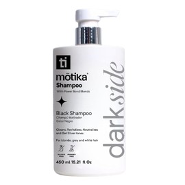 Motika Shampoo Negro - Matizador de Rubios Humo (450 ml)