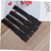 WOONEKY Professional Barber Comb Set 4pcs Steel Needle Tail for