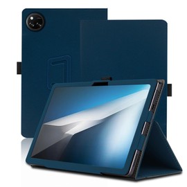 Case for DOOGEE Tab A9+/A9 Pro+ 11 inch, DOOGEE Tab A9+/A9 Pro+ Tablet Case, Folding Stand Protective Cover with Pencil Holder and Wrist Strap, Full Protection. (Blue)