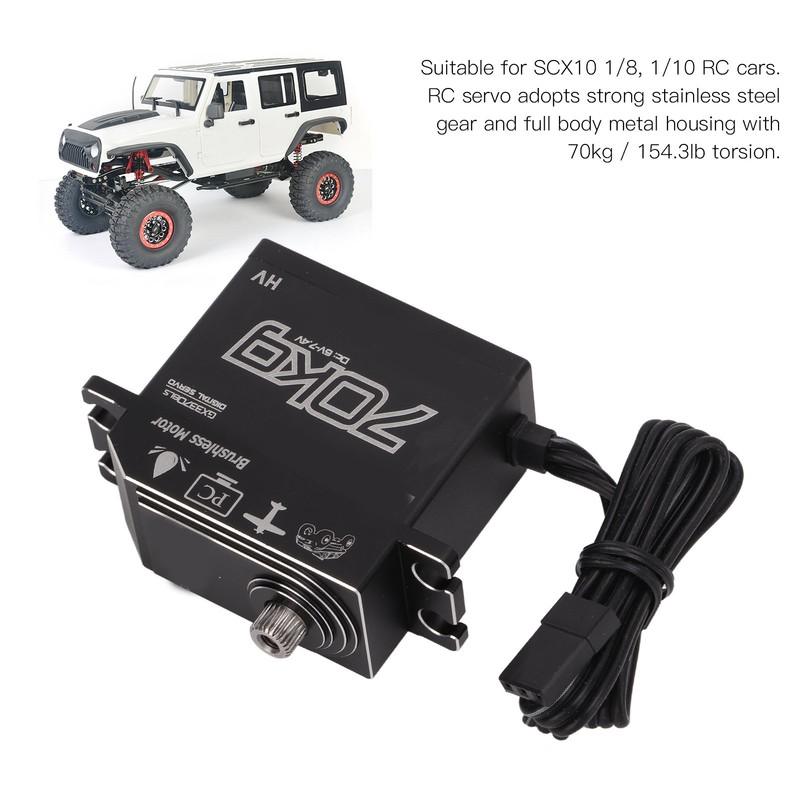 GX3370BLS 70KG Digital Servo for SCX10 1/8 1/10 RC Car