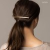 JewelVOX Barrette, Women's Metal, Simple, Hair Arrangement, Stylish, Popular, Adult
