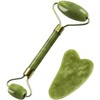 Rodillo de Jade + Guasha Facial Antiedad – Masaje Relajante