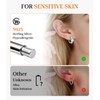 Opal Earrings for Women Hoop Earrings with Opal Huggie with