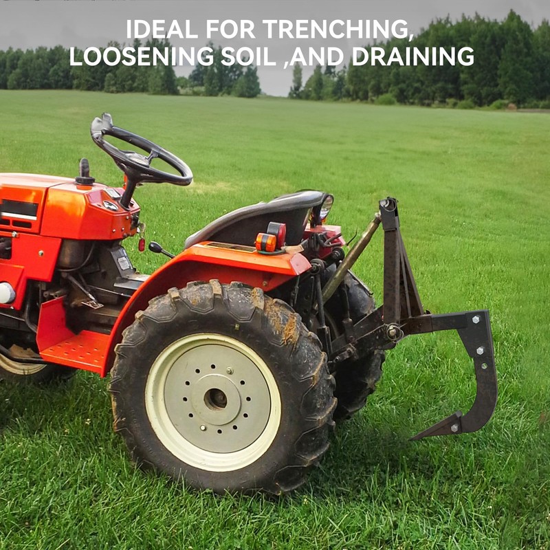 YITAMOTOR Hitch Mounted Ripper, Hitch Mounted Trencher, Hitch Lawn Ripper,