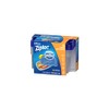 Ziploc Container, Medium Rectangle, 1.5 Cups, 4 Count (Pack of