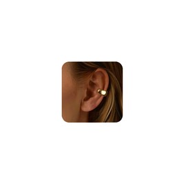 ALEXCRAFT Hoop Earrings Silver 925 Gold Earrings Ear Cuff Unisex Dangle Ear Clips Cuffs Wrap Earring Ear Cuff Without Ear Hole Fake Pircings Ear Cuff Cartilage Earrings for Women