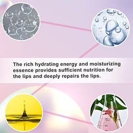 Joynest 30 Pieces Pink Gel Collagen Lip Mask Crystal Lip Pads For Moisturizing, Anti-Wrinkle, Anti-Aging, Firms & Hydrates Lips (Pink)