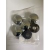 Unbranded License Plate Screw Cap Covers - Chrome Set Of