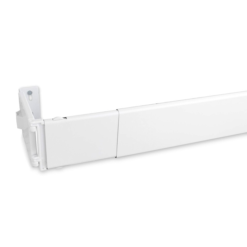 Wide Pocket Curtain Rod 48-84 inch