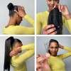 CAISHA by PRETTYSHOP 18" Hairpiece Ponytail Extensions Voluminous Wavy Blond