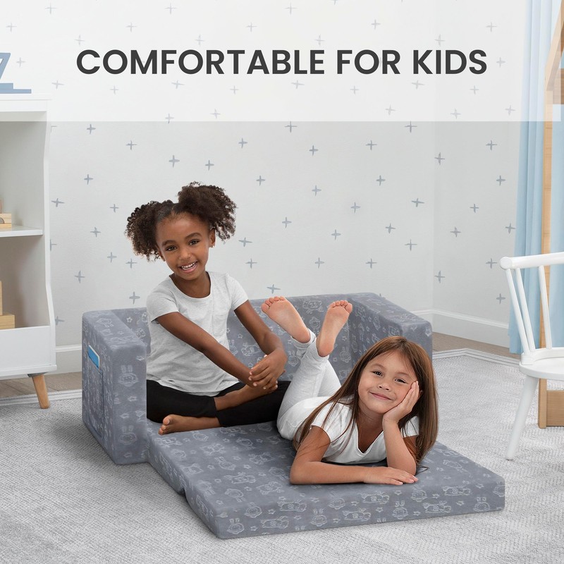 Serta Perfect Sleeper Extra Wide Convertible Sofa to Lounger -