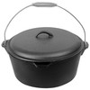 Cuisiland 9 Quart Cast Iron Dutch Oven with Dome Lid