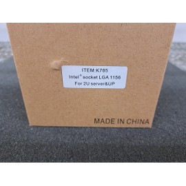 Dynatron New, Dynatron, K785, 77mm 2 Ball CPU Cooler fan for Intel LGA Socket