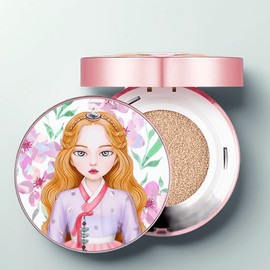 Beauty People Absolute Madwoman Season 9 Jeju Herb Carrot Water Cushion Foundation Main Product 18g, No. 23 Main Product, 1 pc. / 뷰티피플 절대 광녀 시즌9 제주 허브 당근수 쿠션 파운데이션 본품18g, 23호 본품, 1개