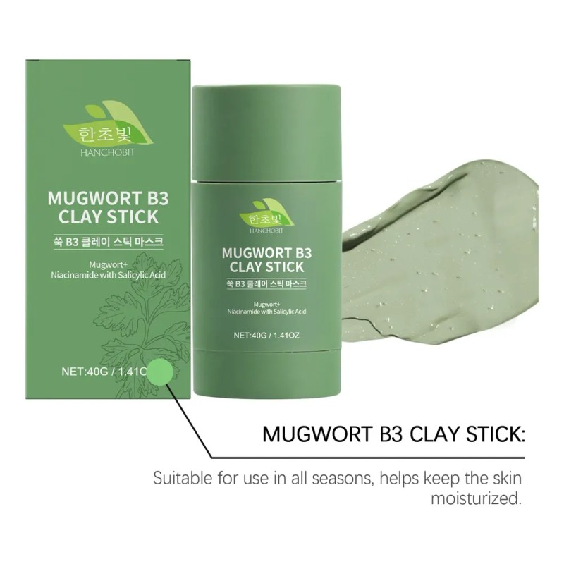 Máscara Facial De Arcilla Hanchobit Mugwort B3