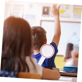 FUNOMOCYA 20pcs Handheld Mini Scoreboard Dry Erase Blank Writing Board for Voting Classroom Auctions Lightweight Safe Material