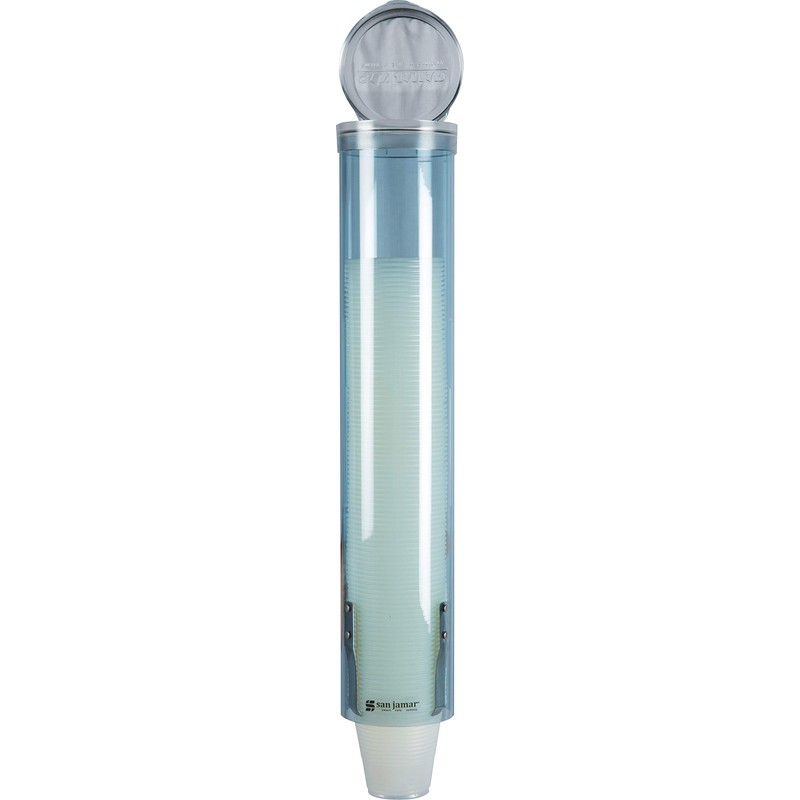 San Jamar Small Pull-Type Cup Dispenser Fits 3-4.5 Oz Cone
