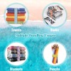 10 PCS Towel Bands for Beach Chairs, Windproof Towel Clips