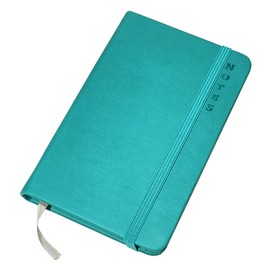 Leddy Living Notizbuch DIN A5, 21 x 14,5 cm, liniert, weicher Einband, 160 Seiten, dickes Papier 80 g/m², elegantes Notizbuch, ideal für Büro, Schule und Geschenk (Tiffany_01)