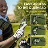 Golf Iron Head Covers Numbers Synthetic Leather Headcover Deluxe Value