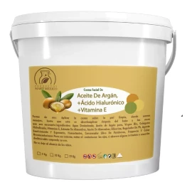 Productos Mart Mexico Crema Facial De Argán & Ácido Hialurónico & Vitamina E /4 Kg