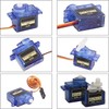 Hutomwua SG90 Micro Servo Motor, SG90 9g Servo Kit 5pcs