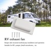 Ronyaoko Side Vent Fan,Ventilation Exhaust Fan,12V RV Side Air Vent